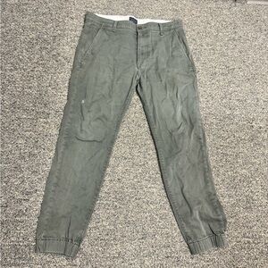 Levi's Green Chino Pants Athletic Fit Joggers
